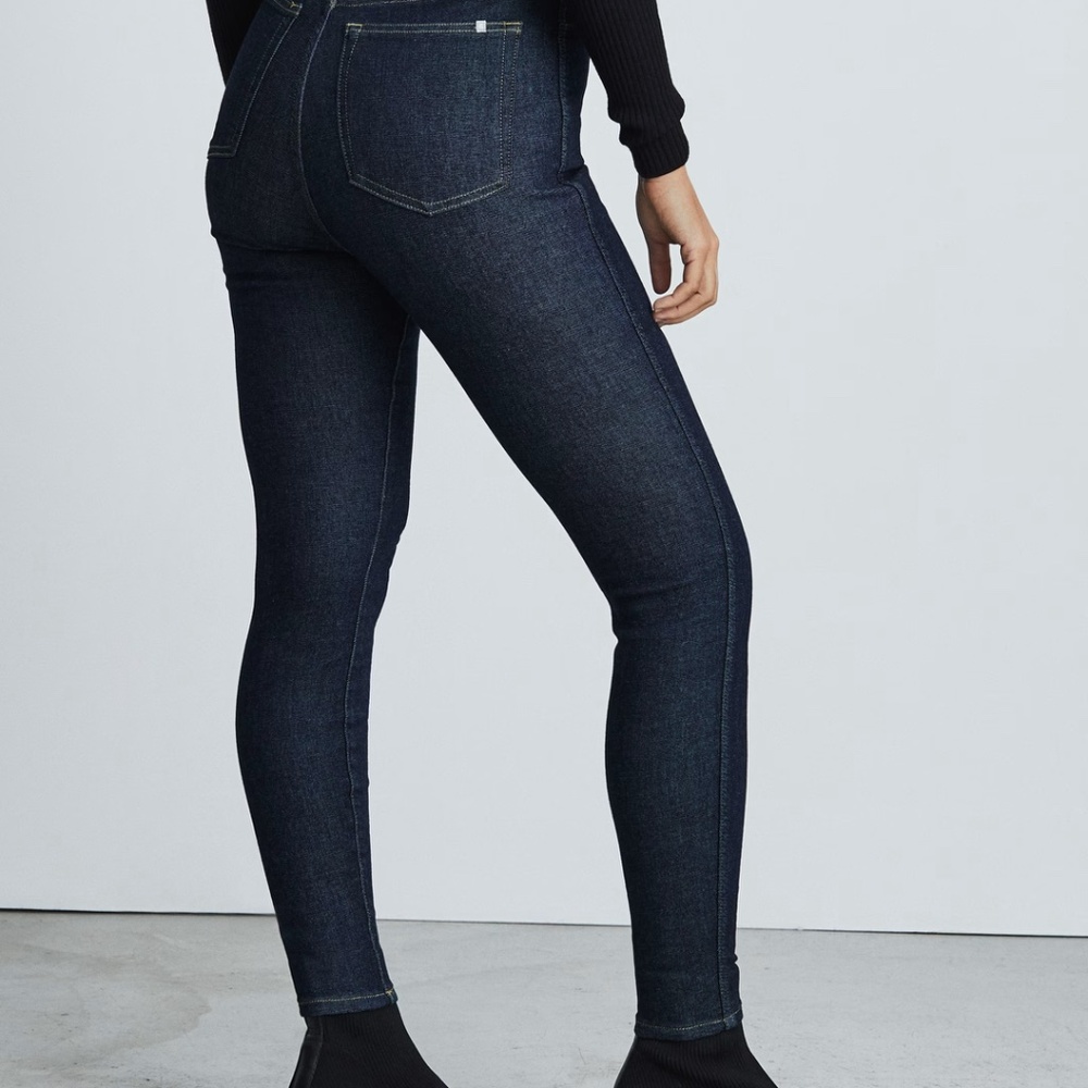 Everlane Way High Skinny Jean 29 Regular Deep Indigo